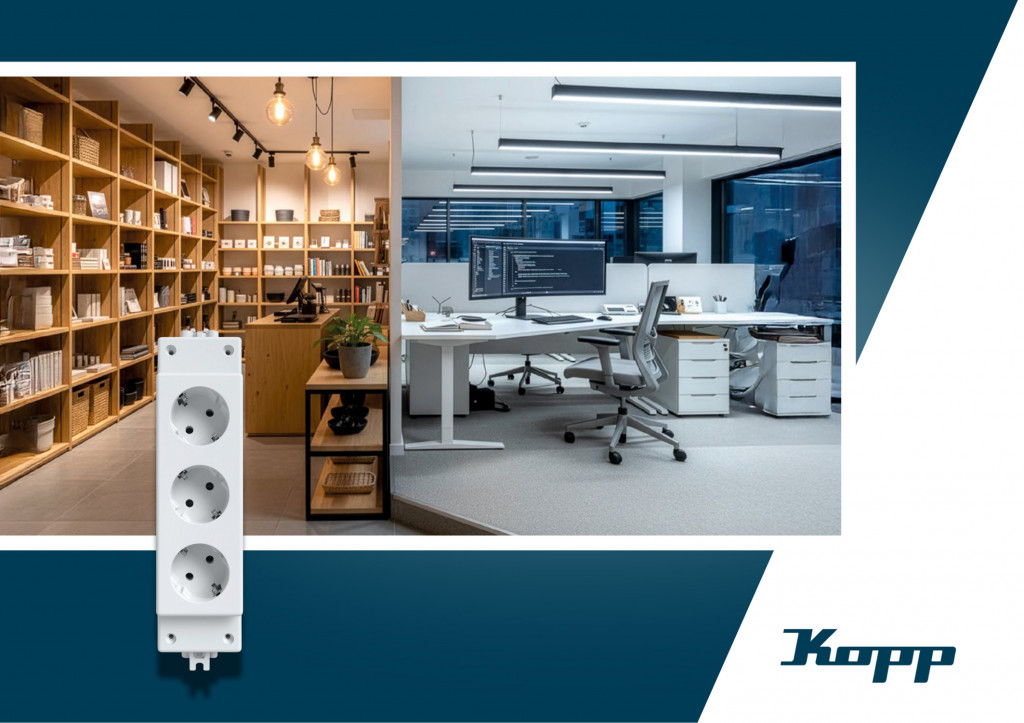 Die Anforderungen an Elektroinstallation im gewerblichen Bereich verändern sich rasant: Flächen und Arbeitsbereiche werden kleiner, Energie wird teurer und personelle Kapazitäten werden auf ein Minimum beschränkt. Da braucht es Lösungen für ein effizientes Energiemanagement, das gleichermaßen platzsparend, funktional und einfach zu bedienen ist. Und hier kommt unsere neue modulare Steckdosenleiste OFFICEversal ins Spiel. Sie ist kompakt, sicher, vielseitig einsetzbar und speziell für die professionelle Anwendung in Büros, Ladenbau und anderen Arbeitsbereichen gedacht.