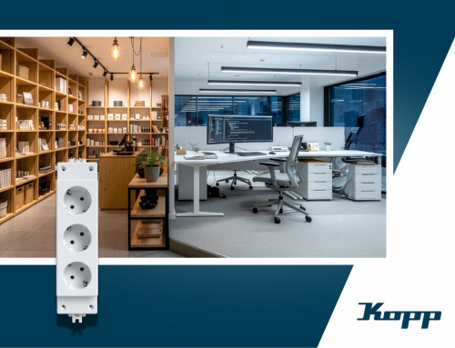 OFFICEversal: Das neue modulare Steckdosenleistensystem für professionelle Arbeitsumgebungen von Kopp